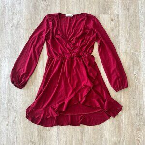 Womens Leadingstar Red Mini Dress - S